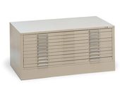 Map and Plan Steel Cabinet 10-Drawers